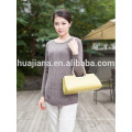 100% cashmere knitting woman's crewneck dress